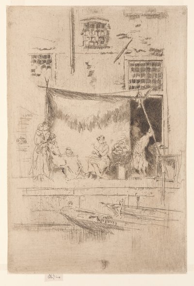 Puesto de fruta de James Abbott McNeill Whistler