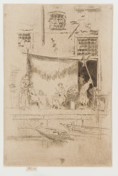 Puesto de frutas, 1879-1880 de James Abbott McNeill Whistler