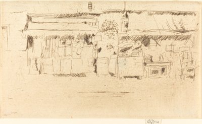 Tienda de Muebles, c. 1887 de James Abbott McNeill Whistler