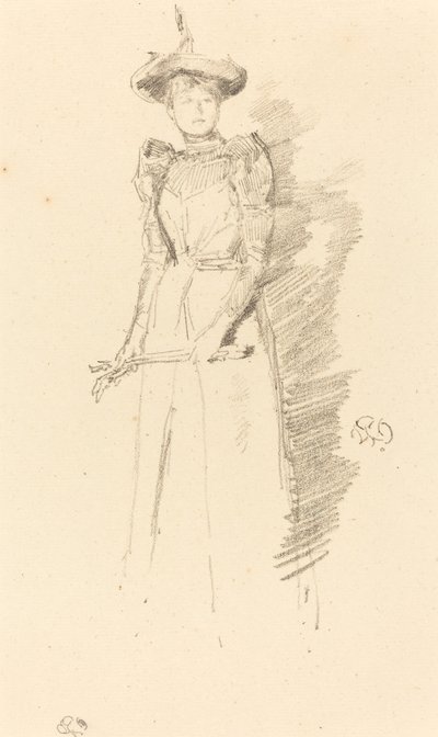 Guantes de gamuza, 1890 de James Abbott McNeill Whistler