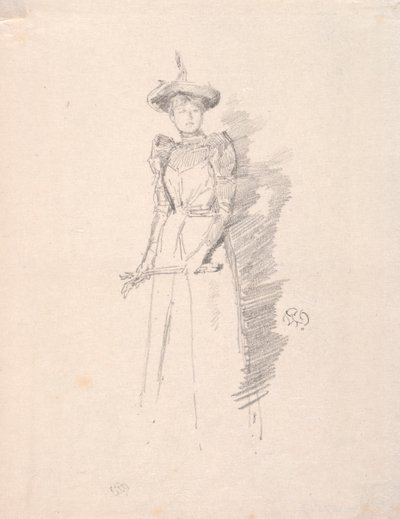 Gants de Suede, 1890 de James Abbott McNeill Whistler