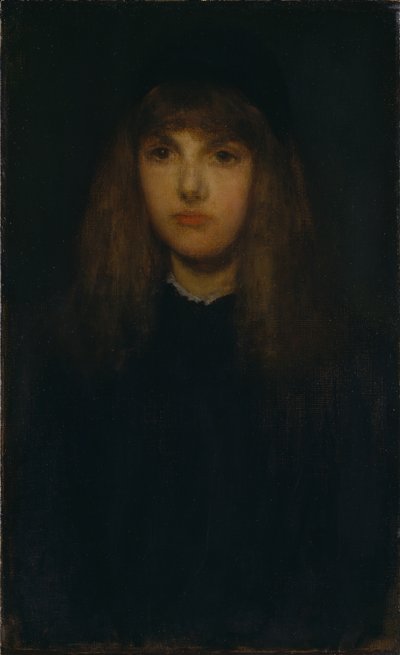 Muchacha de negro (Tom enfurruñado) de James Abbott McNeill Whistler