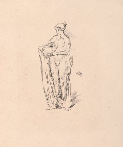 Niña con cuenco, 1895 de James Abbott McNeill Whistler