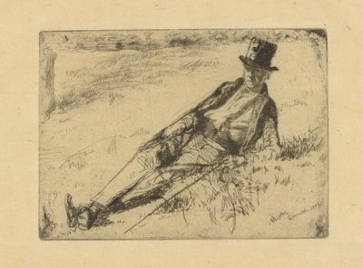 Pensionista de Greenwich de James Abbott McNeill Whistler
