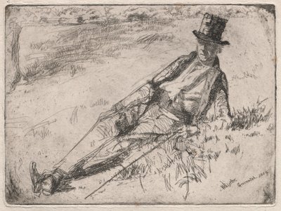Pensionista de Greenwich, 1859 de James Abbott McNeill Whistler