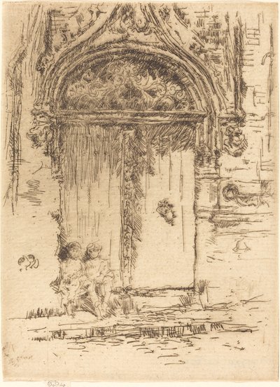 Casa del verdugo, Tours, 1888 de James Abbott McNeill Whistler