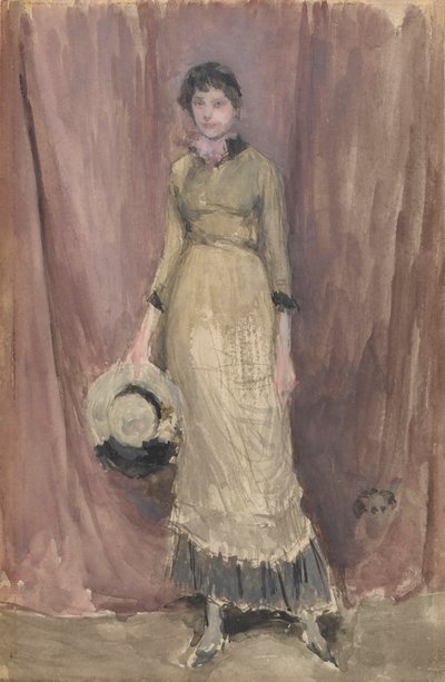 Armonía en violeta y ámbar, 1883-1884 de James Abbott McNeill Whistler