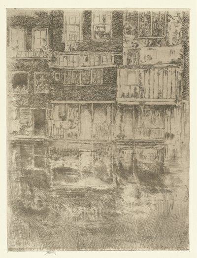 Casas en Ámsterdam
Square House, Ámsterdam de James Abbott McNeill Whistler