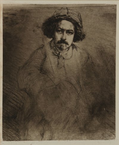 J. Becquet, Escultor, 1859 de James Abbott McNeill Whistler