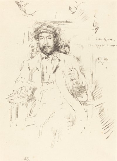 John Grove, 1895 de James Abbott McNeill Whistler