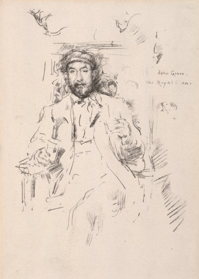 John Grove, 1895 de James Abbott McNeill Whistler