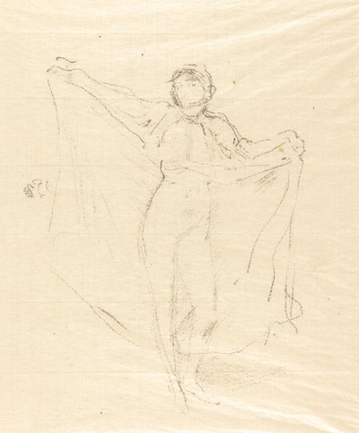 La bailarina: un estudio del desnudo de James Abbott McNeill Whistler