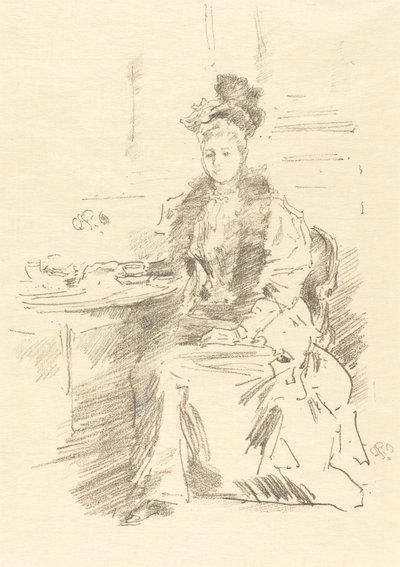La Jolie New Yorkaise, 1894 de James Abbott McNeill Whistler