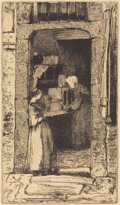 La Marchande de Moutarde, 1858 de James Abbott McNeill Whistler