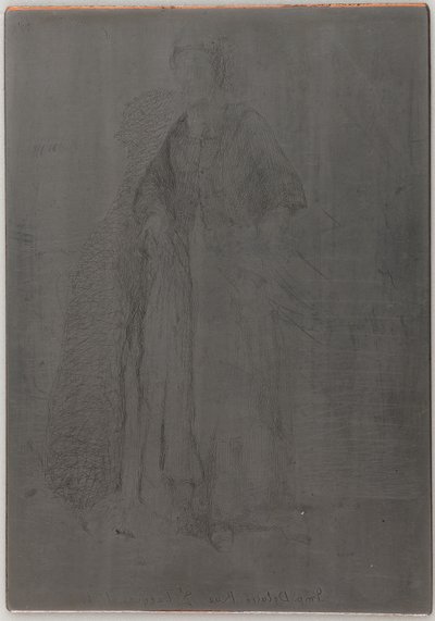 La Madre Gerard. Una de las Doce Aguafuertes de la Naturaleza, 1857-1858 de James Abbott McNeill Whistler