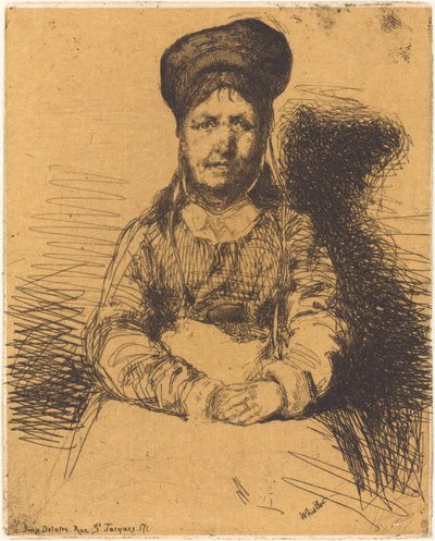La Retameuse, 1858 de James Abbott McNeill Whistler