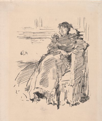 La Robe Rouge, 1894 de James Abbott McNeill Whistler