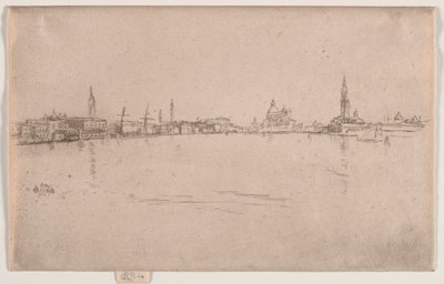 La Salute: Amanecer, c. 1880 de James Abbott McNeill Whistler
