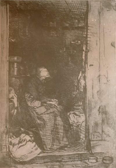 La Vieille Aux Loques de James Abbott McNeill Whistler