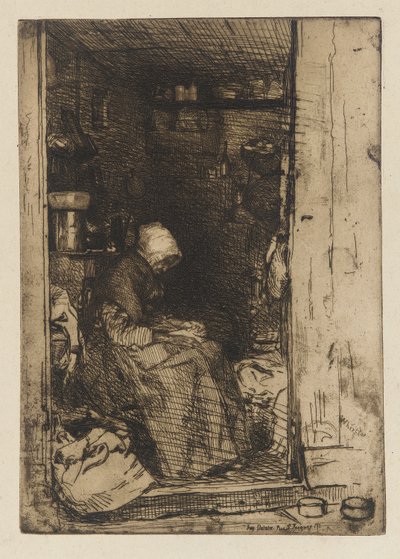 La Vieille aux Loques, 1858 de James Abbott McNeill Whistler