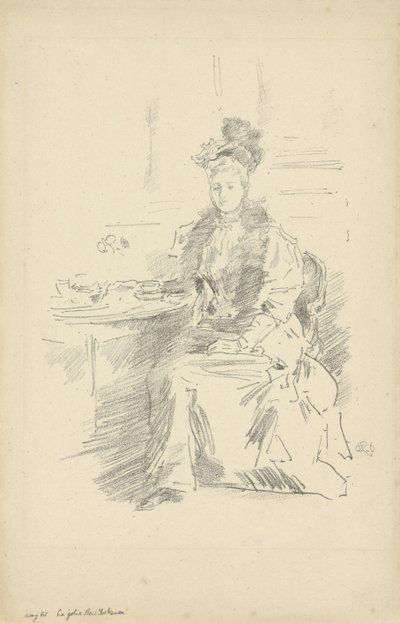 La guapa neoyorquina de James Abbott McNeill Whistler