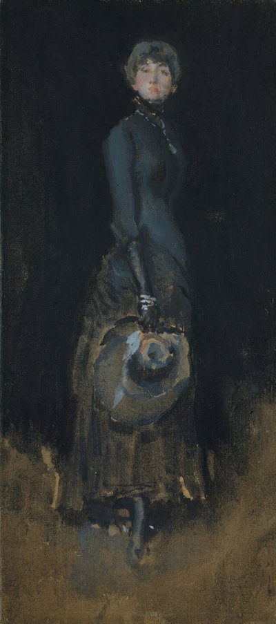 Dama de gris de James Abbott McNeill Whistler