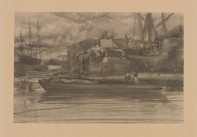 Limehouse, 1878 de James Abbott McNeill Whistler