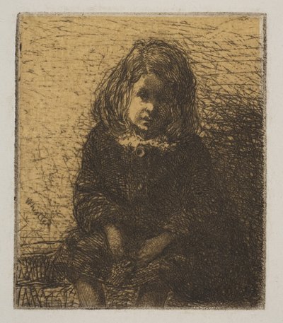 Pequeño Arthur, 1857-58 de James Abbott McNeill Whistler