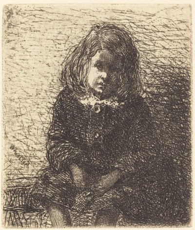 Pequeño Arthur, c. 1857-1858 de James Abbott McNeill Whistler