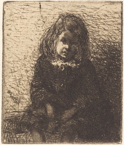 Pequeño Arthur, c. 1857-1858 de James Abbott McNeill Whistler