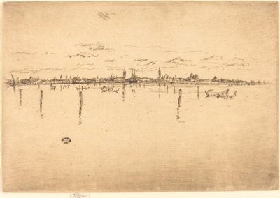 Pequeña Venecia, 1880 de James Abbott McNeill Whistler