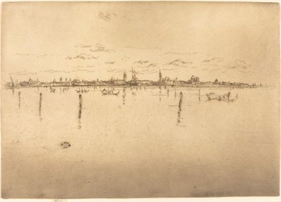 Pequeña Venecia, 1880 de James Abbott McNeill Whistler