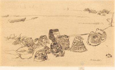 Trampas para Langostas, c. 1880-1881 de James Abbott McNeill Whistler