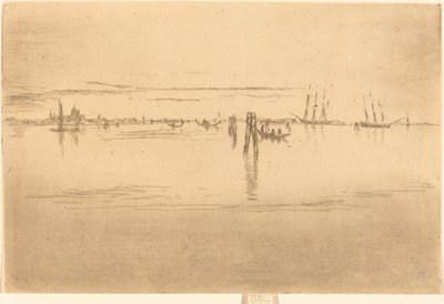 Larga laguna, 1880 de James Abbott McNeill Whistler