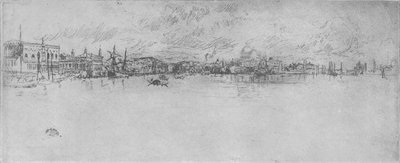 Venecia Larga, c. 1880, 1904 de James Abbott McNeill Whistler