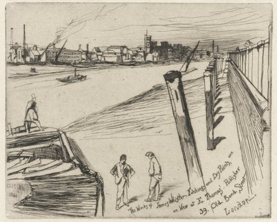 Millbank, 1861 de James Abbott McNeill Whistler
