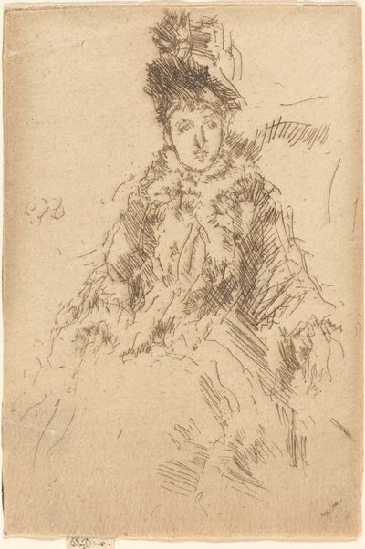 Señorita Lenoir de James Abbott McNeill Whistler