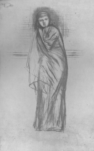 Modelo Descansando de James Abbott McNeill Whistler