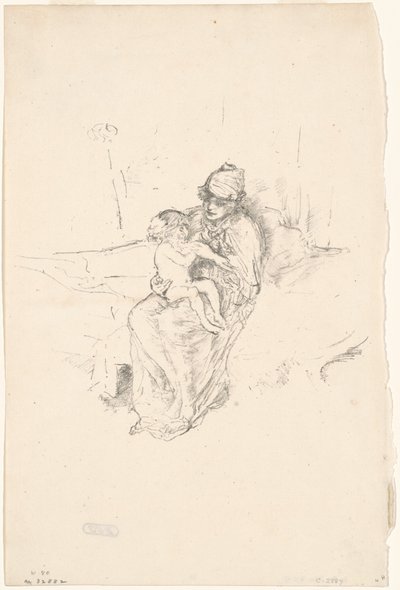 Madre e Hijo, No. 1 de James Abbott McNeill Whistler