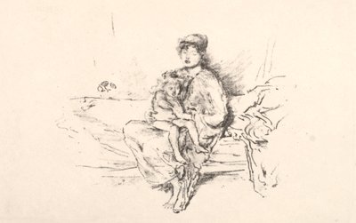 Madre e hijo, No. 2, 1890 de James Abbott McNeill Whistler