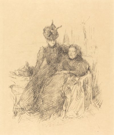 Madre e hija, 1897 de James Abbott McNeill Whistler