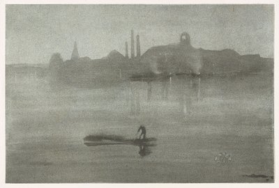 Nocturno, 1878 de James Abbott McNeill Whistler