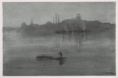 Nocturno, 1878 de James Abbott McNeill Whistler