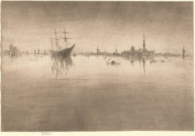 Nocturno, 1879-1880 de James Abbott McNeill Whistler