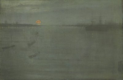 Nocturno: Azul y Oro, Aguas de Southampton de James Abbott McNeill Whistler