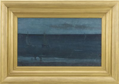 Nocturno: Azul y Plata - Bognor, 1871-76 de James Abbott McNeill Whistler