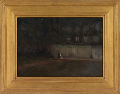 Nocturno: Cremorne Gardens, No. 3, c.1872-77 (óleo sobre lienzo) de James Abbott McNeill Whistler
