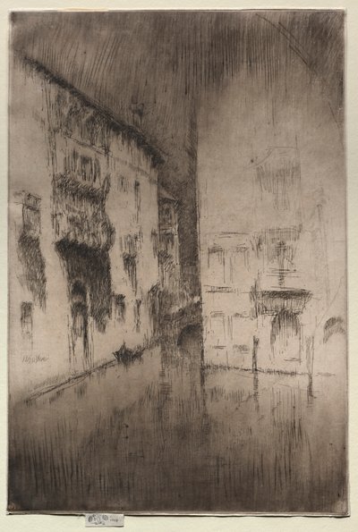 Nocturno: Palacios, 1886 de James Abbott McNeill Whistler