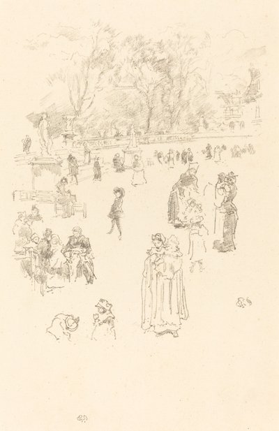 Niñeras: Les Bonnes du Luxembourg de James Abbott McNeill Whistler