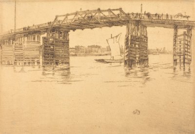 Puente de Battersea Viejo, 1879 de James Abbott McNeill Whistler